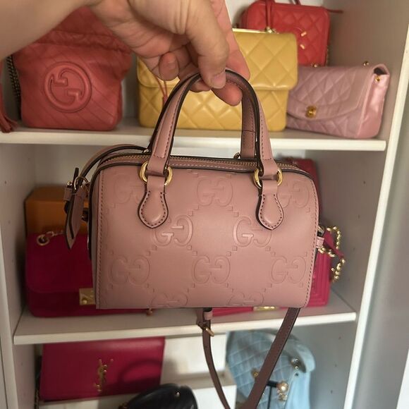 Gucci GG Super Mini leather tote bag - Picture 3 of 8